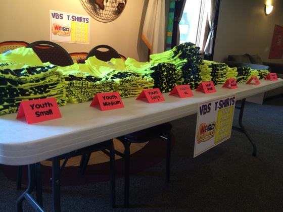 The t-shirts were a huge hit this year, and we sold every single shirt by the 2nd day.