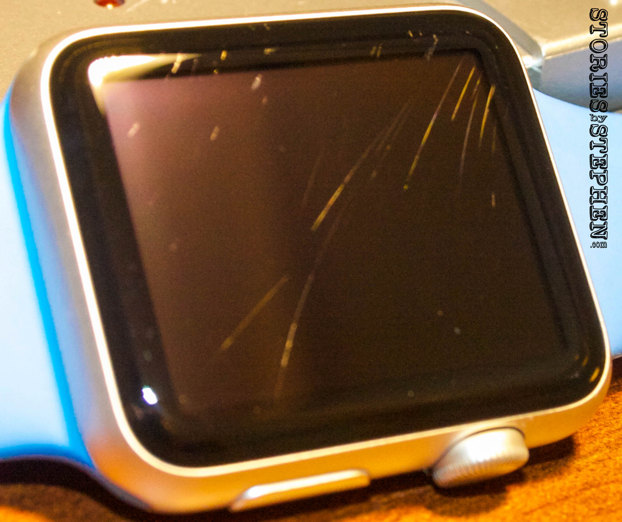 My Scratched-Up Apple Watch Screen & Apple's Refusal to Help! - Stories By  Stephen
