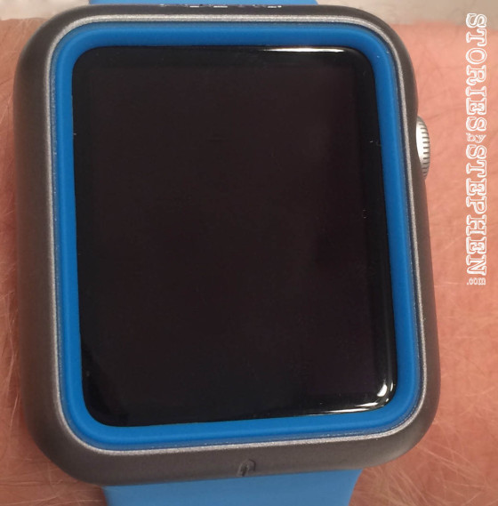 After installing the ArmorSuit MilitaryShield Screen Protector on my Apple Watch Sport, the scratches all over the glass face were no longer visible! Hopefully this screen protector will prevent further scratches in the future, but the fact that a $7 piece of clear plastic made all those scratches disappear, at least from visibility, is quite impressive.
