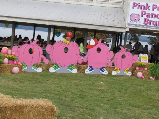 There were lots of little extras at the 2015 Pink Pumpkin Run. Photo Credit: 