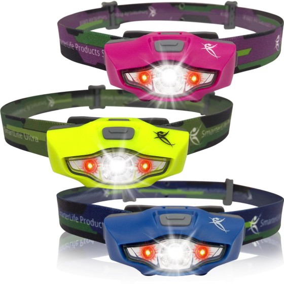 There are several colors available with the SmartLite Ultra LED Headlamp. 