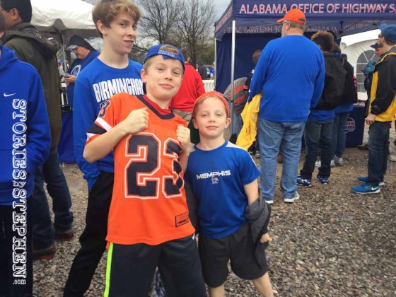 Will's Aunt Lauren and his cousins tried to convert him to an Auburn fan.