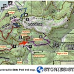 Lake Guntersville State Park Trail Map Taylor Mountain