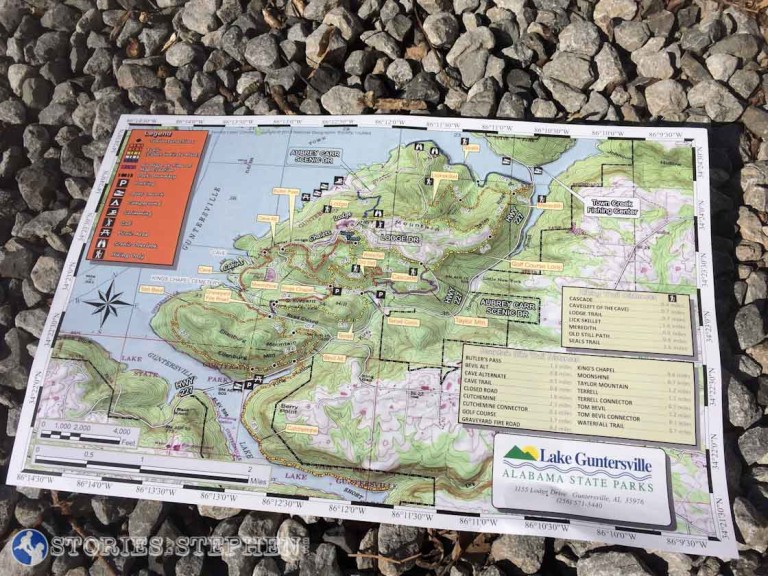 My 1st Trail Run - Lake Guntersville State Park