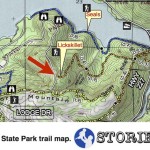 Lake Guntersville State Park Map – Top End Lickskillet Trail