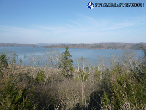 Nice view of Lake Guntersville as I was driving around trying to figure out where to start the Seales Trail.