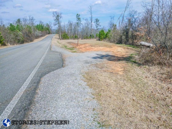 This is the view from the road where you can pull off and park to run or hike the Lisckillet Trail.