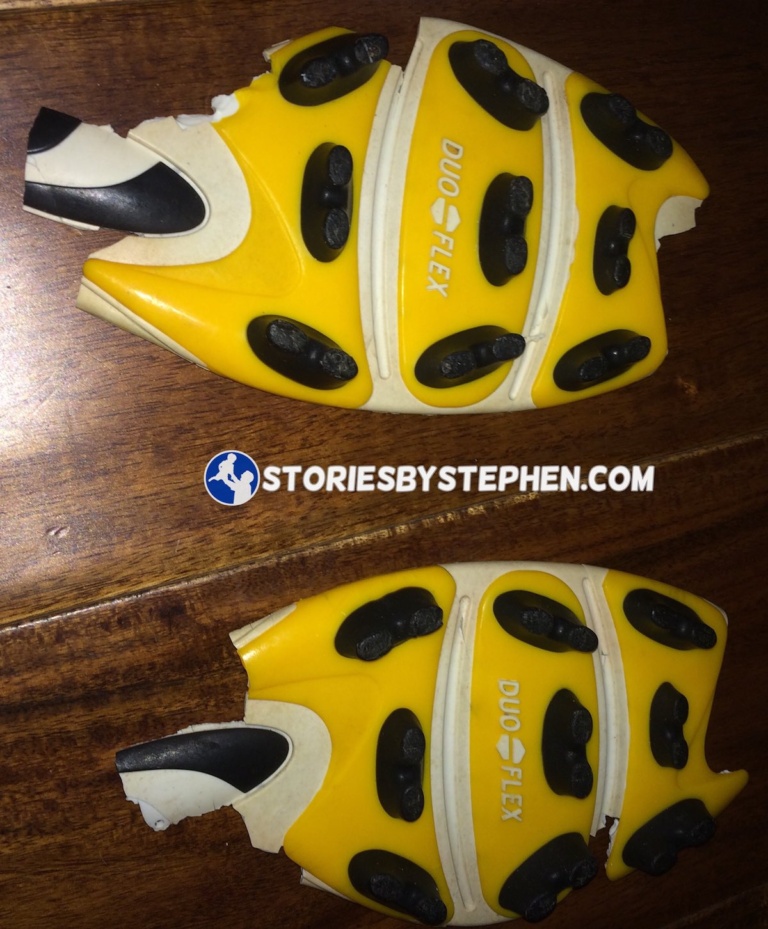 return broken nike soccer cleats