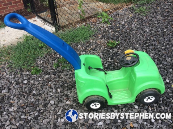 Everyone and their mom wanted this Step2 Push Around Sport Buggy. I probably had 25 people contact me on Facebook asking for this push car. I have a lot of good memories with this, and I have pushed my kids many hundreds of miles in it. I used to take them on long 5-7 mile walks with it, and it held strong over the years. Click here to get one for yourself!